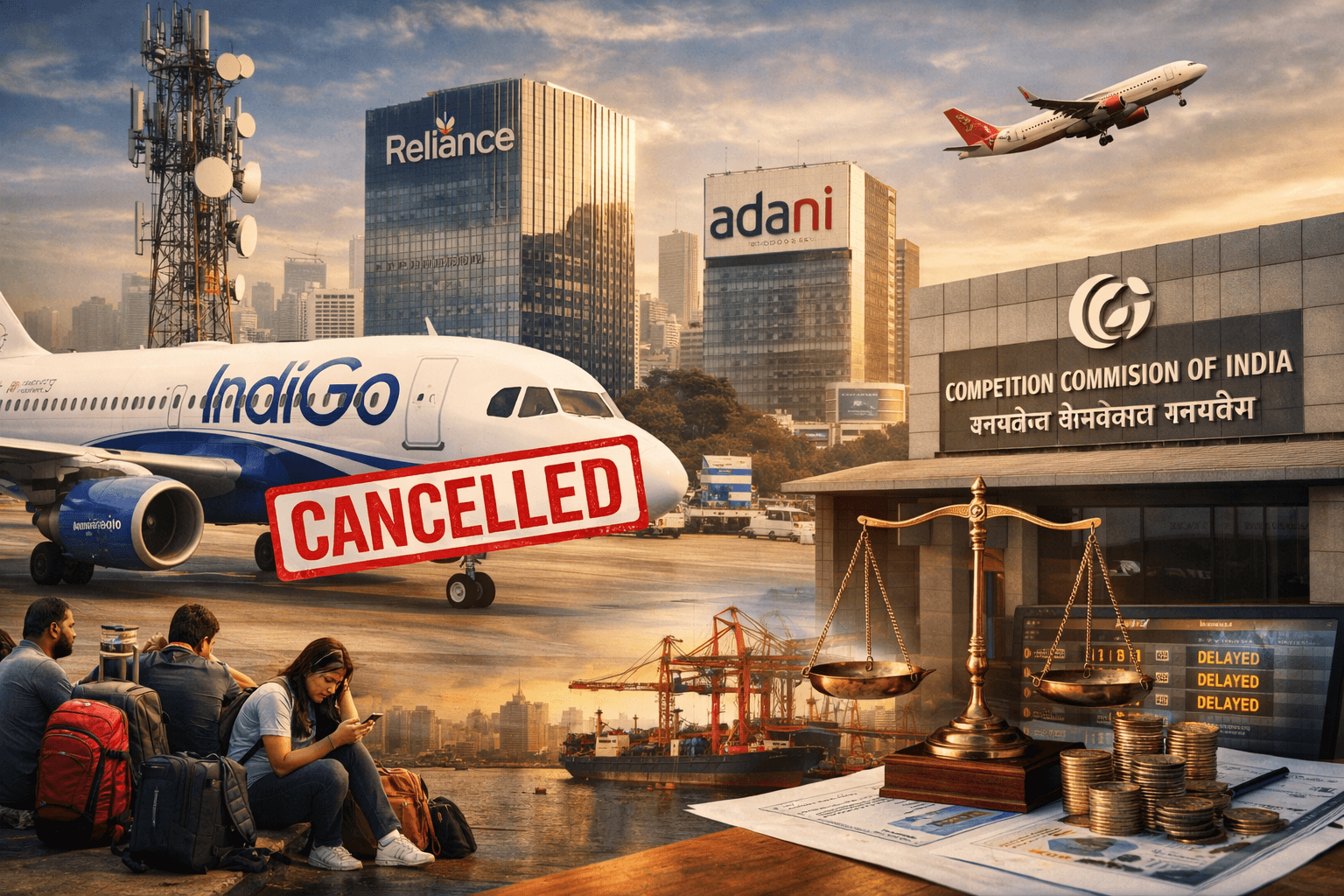 IndiGo's Crisis Exposes India's Struggle with Market Concentration and Regulatory Challenges 