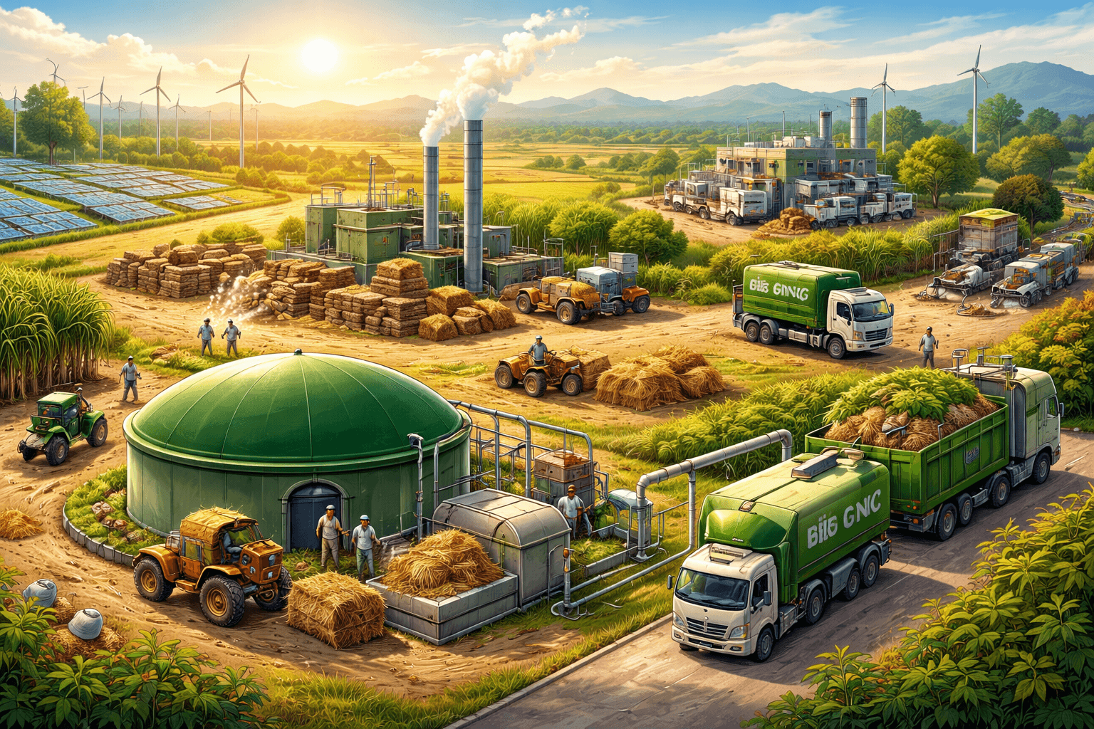 India’s Bioenergy Boom: Powering a Cleaner Future from Farms and Waste 