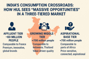 India’s Consumption Crossroads: How HUL Sees “Massive Opportunities” in a Three-Tiered Market 1 India’s Consumption Crossroads: How HUL Sees “Massive Opportunities” in a Three-Tiered Market