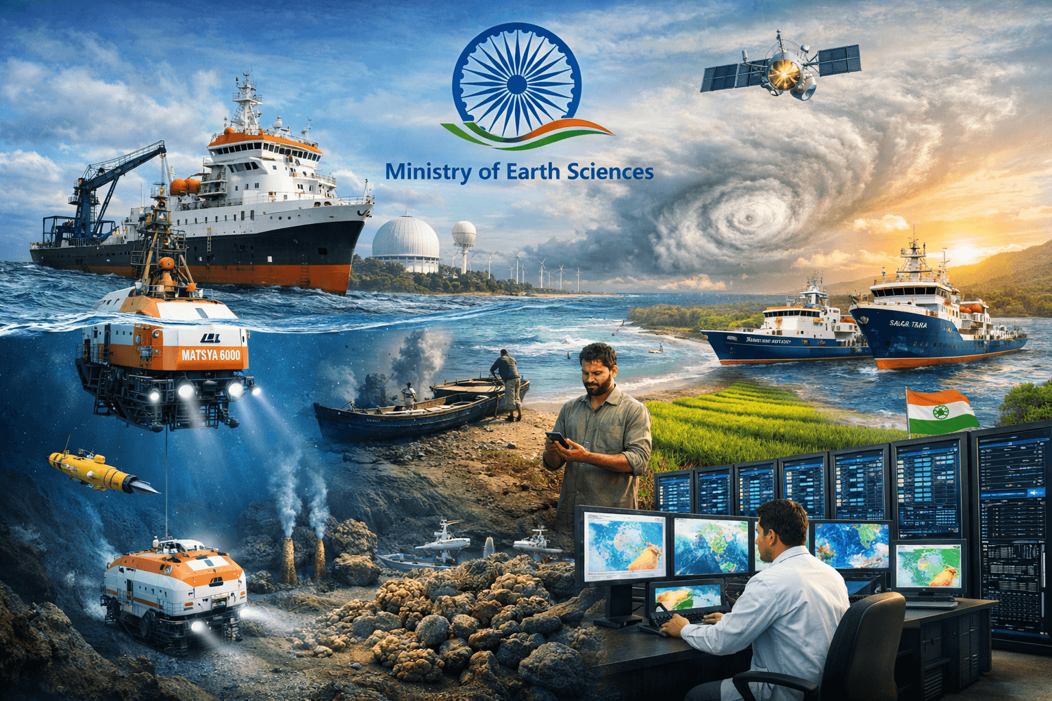India’s Earth Sciences Ministry: Turning Ocean Depths and Data into National Strength 