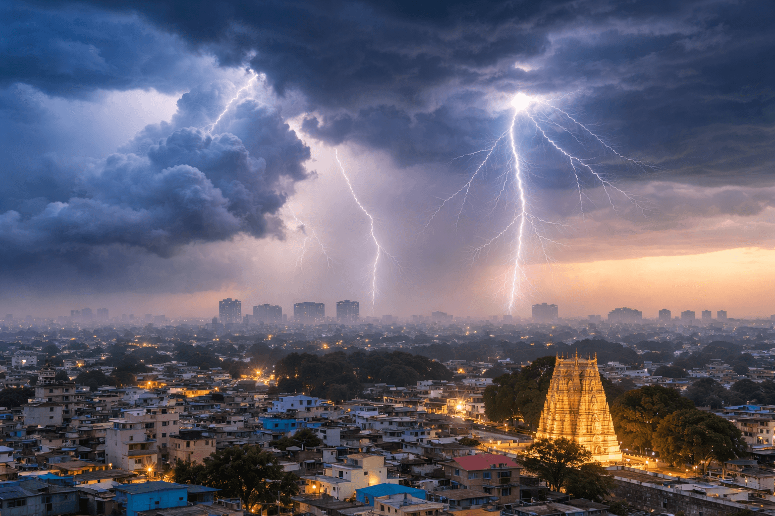 India's Skies Are Electrifying: The Complex Dance Between Air Pollution and Lightning