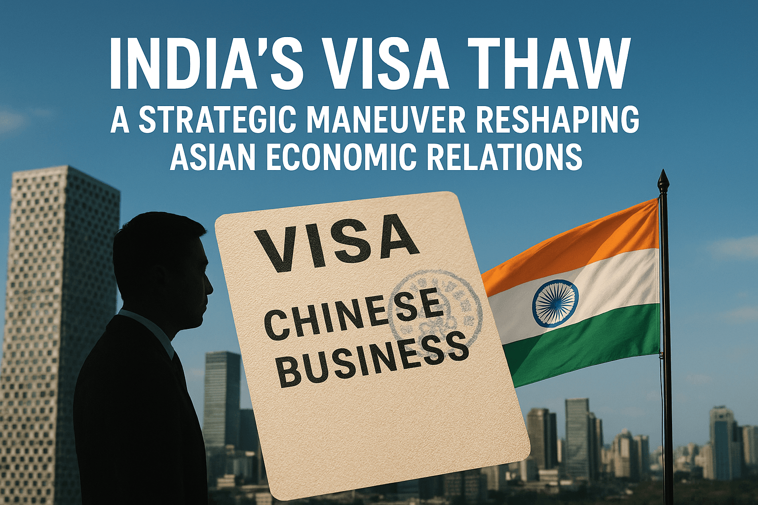 India's Visa Thaw: A Strategic Maneuver Reshaping Asian Economic Relations 
