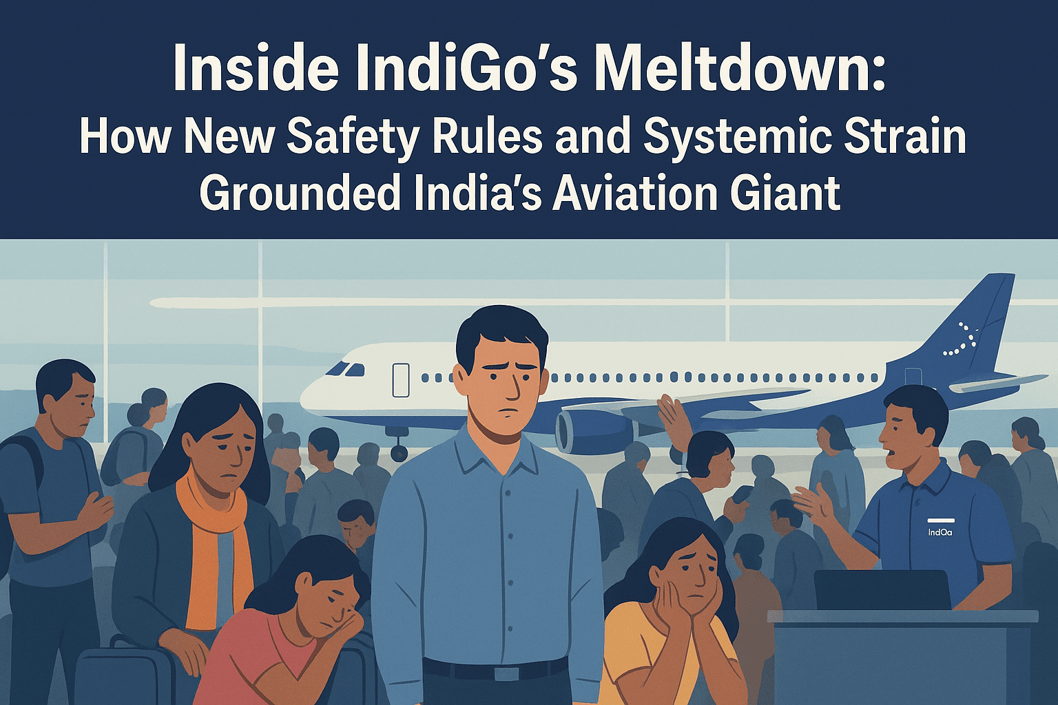 Inside IndiGo's Meltdown: How New Safety Rules and Systemic Strain Grounded India's Aviation Giant 
