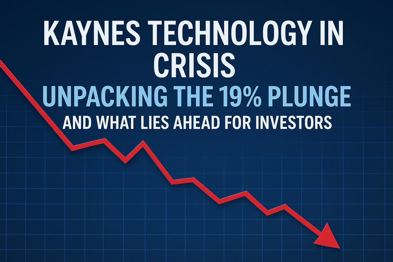 Kaynes Technology in Crisis: Unpacking the 19% Plunge and What Lies Ahead for Investors 