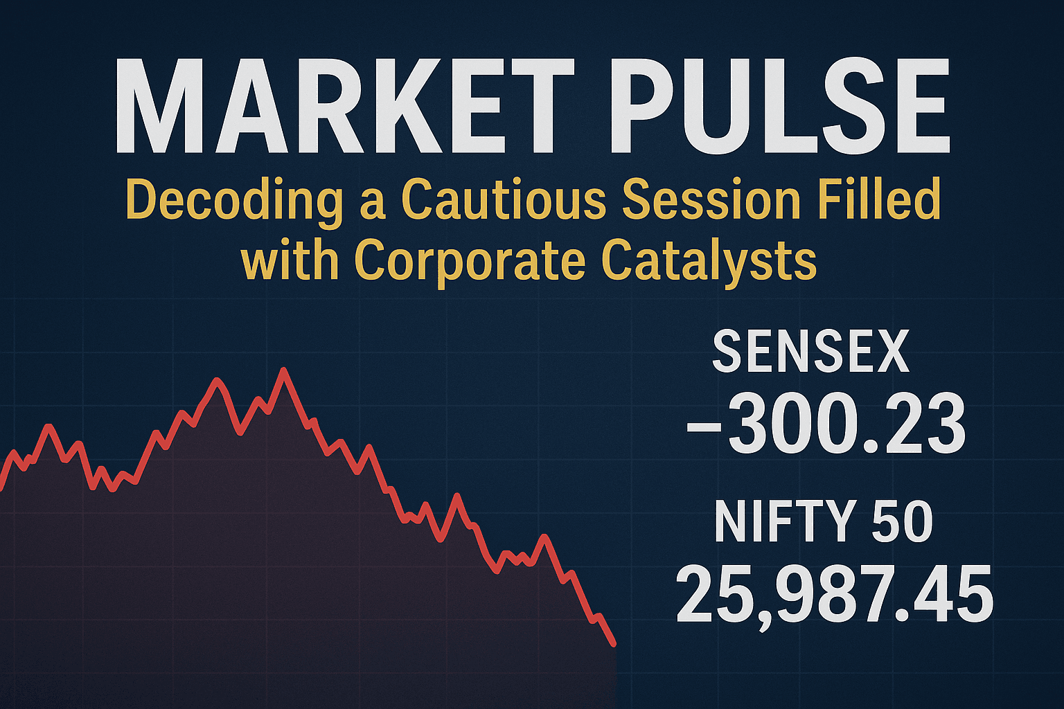 Market Pulse: Decoding a Cautious Session Filled with Corporate Catalysts 