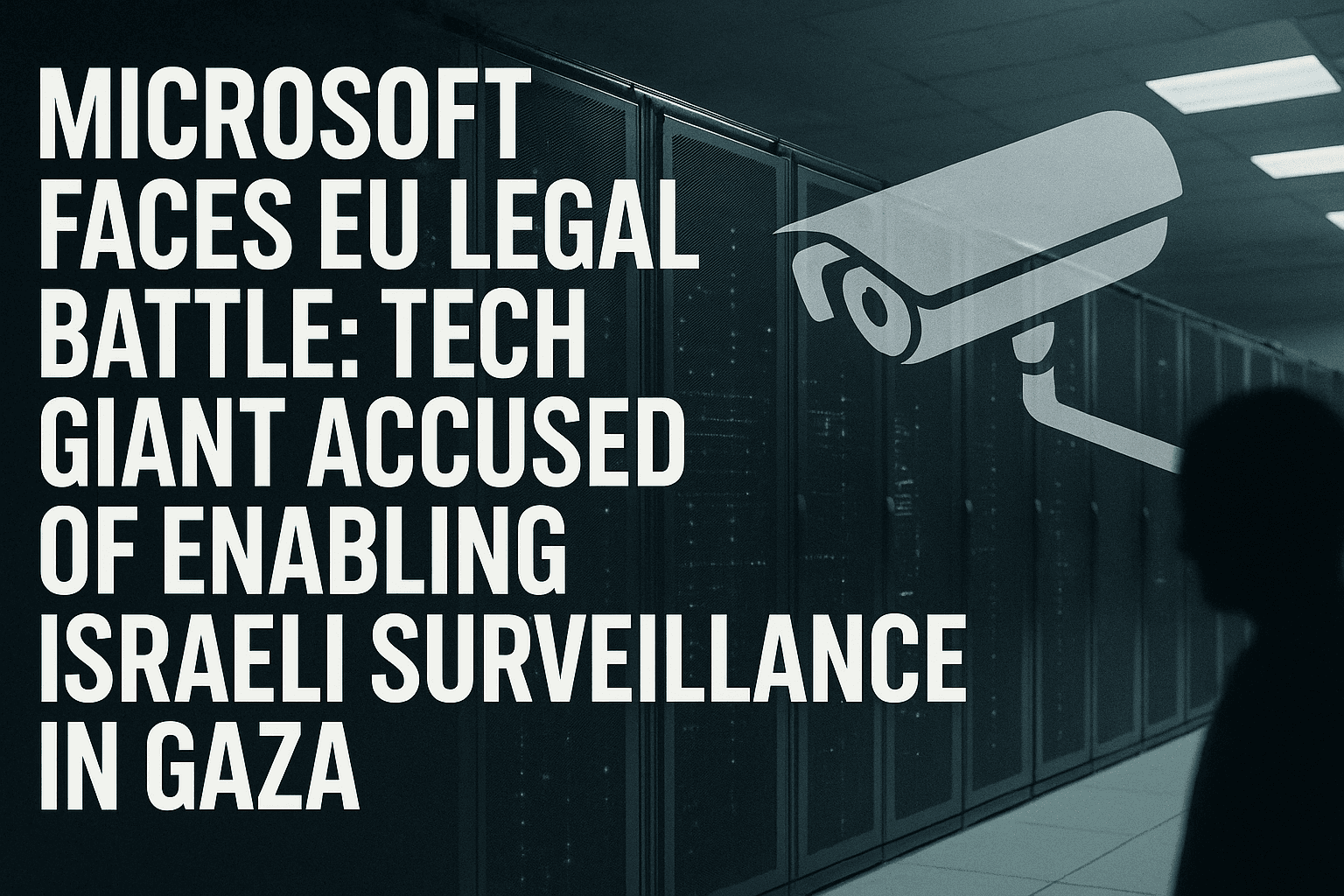Microsoft Faces EU Legal Battle: Tech Giant Accused of Enabling Israeli Surveillance in Gaza 