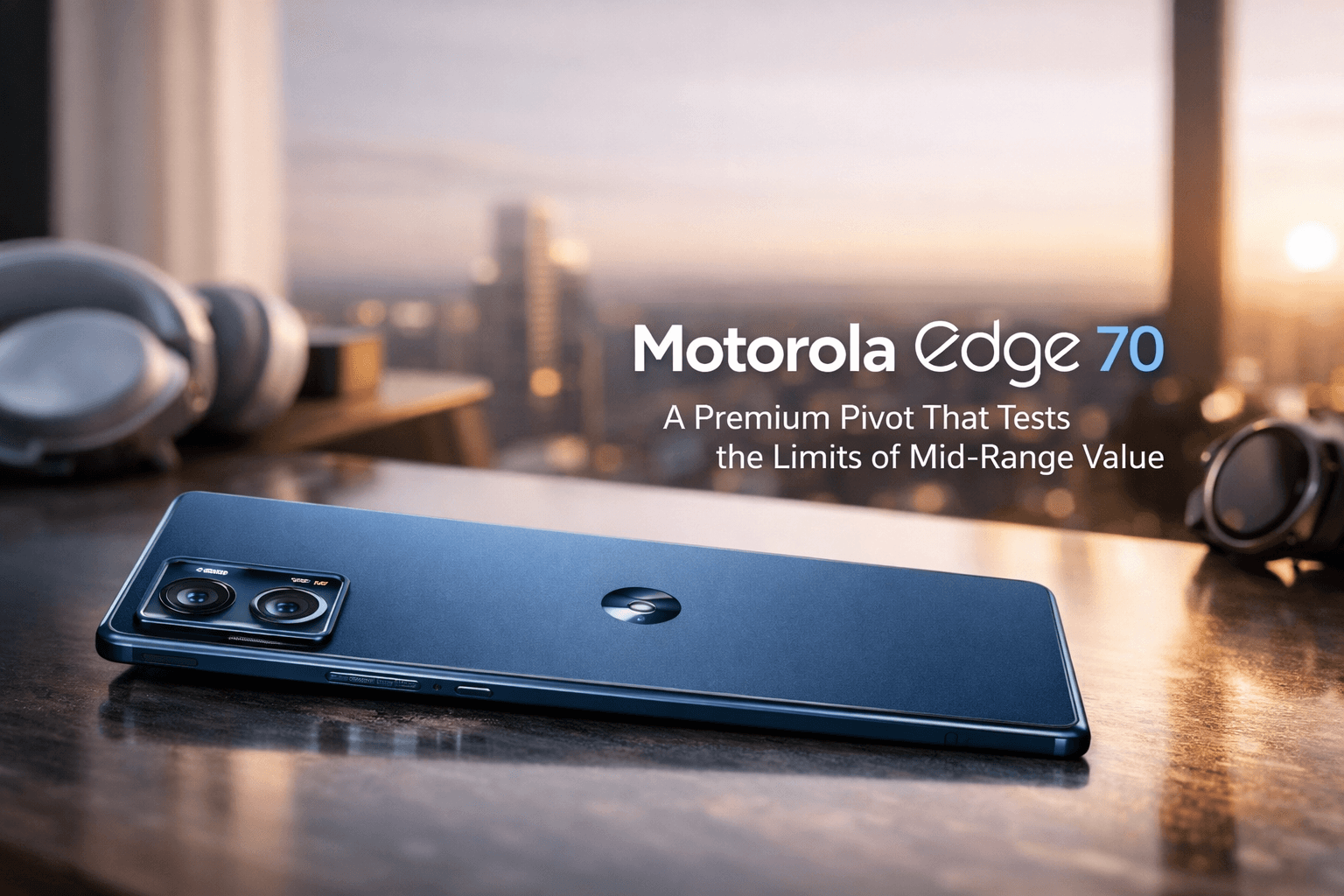 Motorola Edge 70: A Premium Pivot That Tests the Limits of Mid-Range Value 