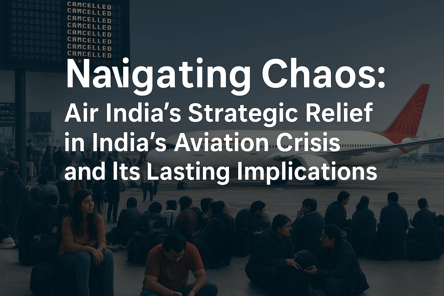 Navigating Chaos: Air India’s Strategic Relief in India’s Aviation Crisis and Its Lasting Implications 