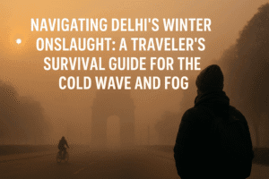 Navigating Delhi's Winter Onslaught: A Traveler's Survival Guide for the Cold Wave and Fog 1 Navigating Delhi's Winter Onslaught: A Traveler's Survival Guide for the Cold Wave and Fog