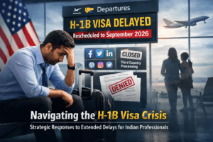 Navigating the H-1B Visa Crisis: Strategic Responses to Extended Delays for Indian Professionals 