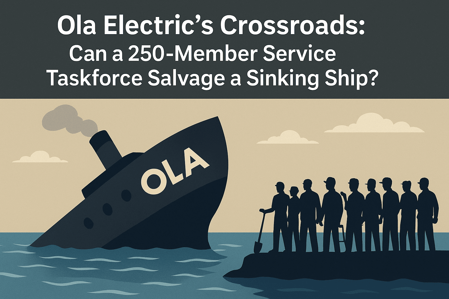 Ola Electric's Crossroads: Can a 250-Merson Service Taskforce Salvage a Sinking Ship? 