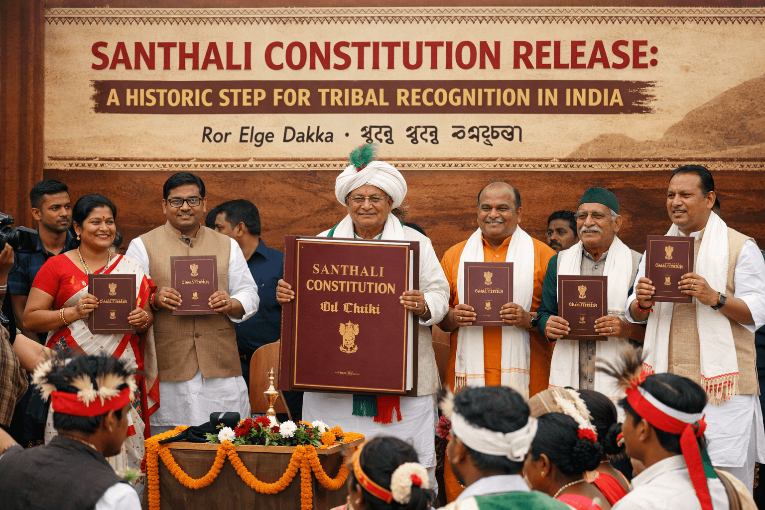 Santhali Constitution Release: A Historic Step for Tribal Recognition in India 