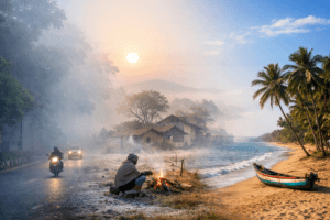 South India’s Winter Contrast: Coastal Mildness Meets Interior Chill 