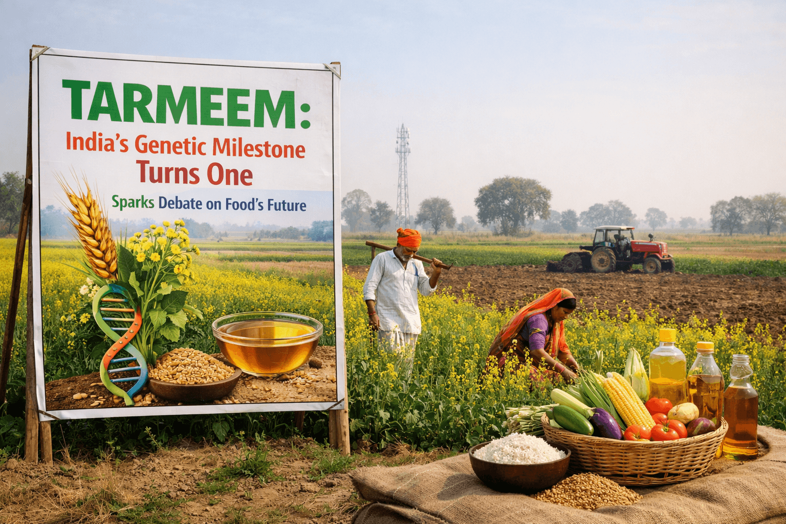 Tarmeem: India's Genetic Milestone Turns One and Sparks Debate on Food's Future 
