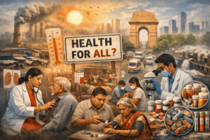 The Crossroads of Care: Decoding India’s Elusive “Health for All” Promise 