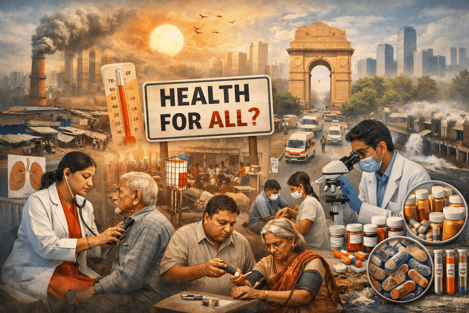 The Crossroads of Care: Decoding India’s Elusive “Health for All” Promise 