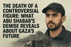 The Death of a Controversial Figure: What Abu Shabab’s Demise Reveals About Gaza’s Future 