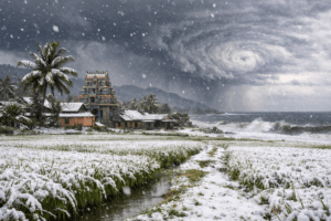 The Distant Storm: How Cyclone Bakung is Bringing an Unlikely Winter to South India 