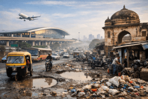 The Great Indian Urban Paradox: Shiny Airports, Broken Roads, and the Crisis of City Governance 