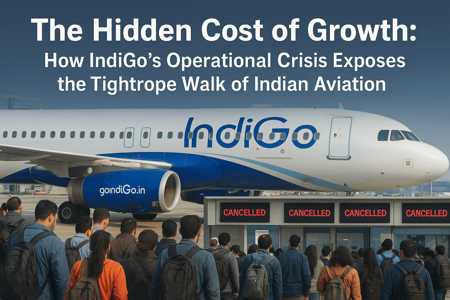 The Hidden Cost of Growth: How IndiGo’s Operational Crisis Exposes the Tightrope Walk of Indian Aviation 