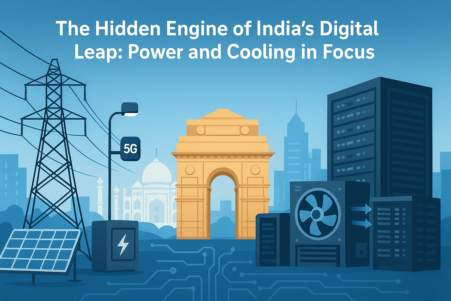 The Hidden Engine of India's Digital Leap: Power and Cooling in Focus 