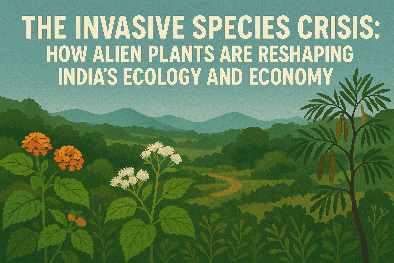 The Invasive Species Crisis: How Alien Plants Are Reshaping India’s Ecology and Economy