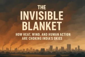 The Invisible Blanket: How Heat, Wind, and Human Action Are Choking India's Skies 1 The Invisible Blanket: How Heat, Wind, and Human Action Are Choking India's Skies