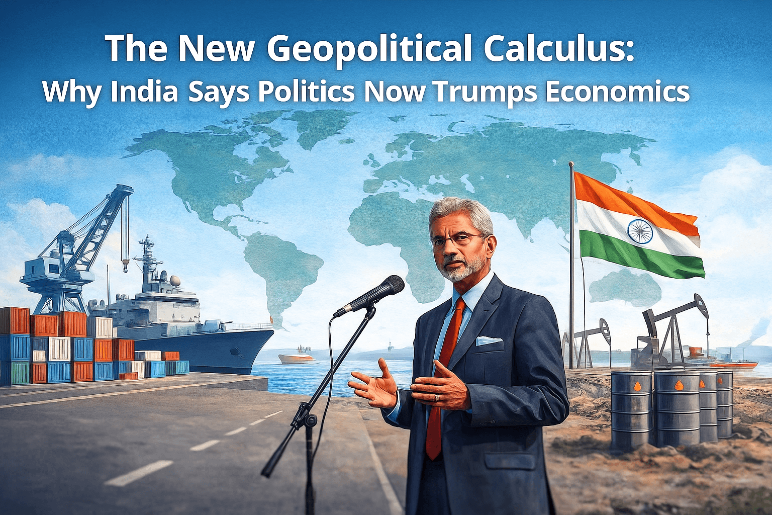 The New Geopolitical Calculus: Why India Says Politics Now Trumps Economics 