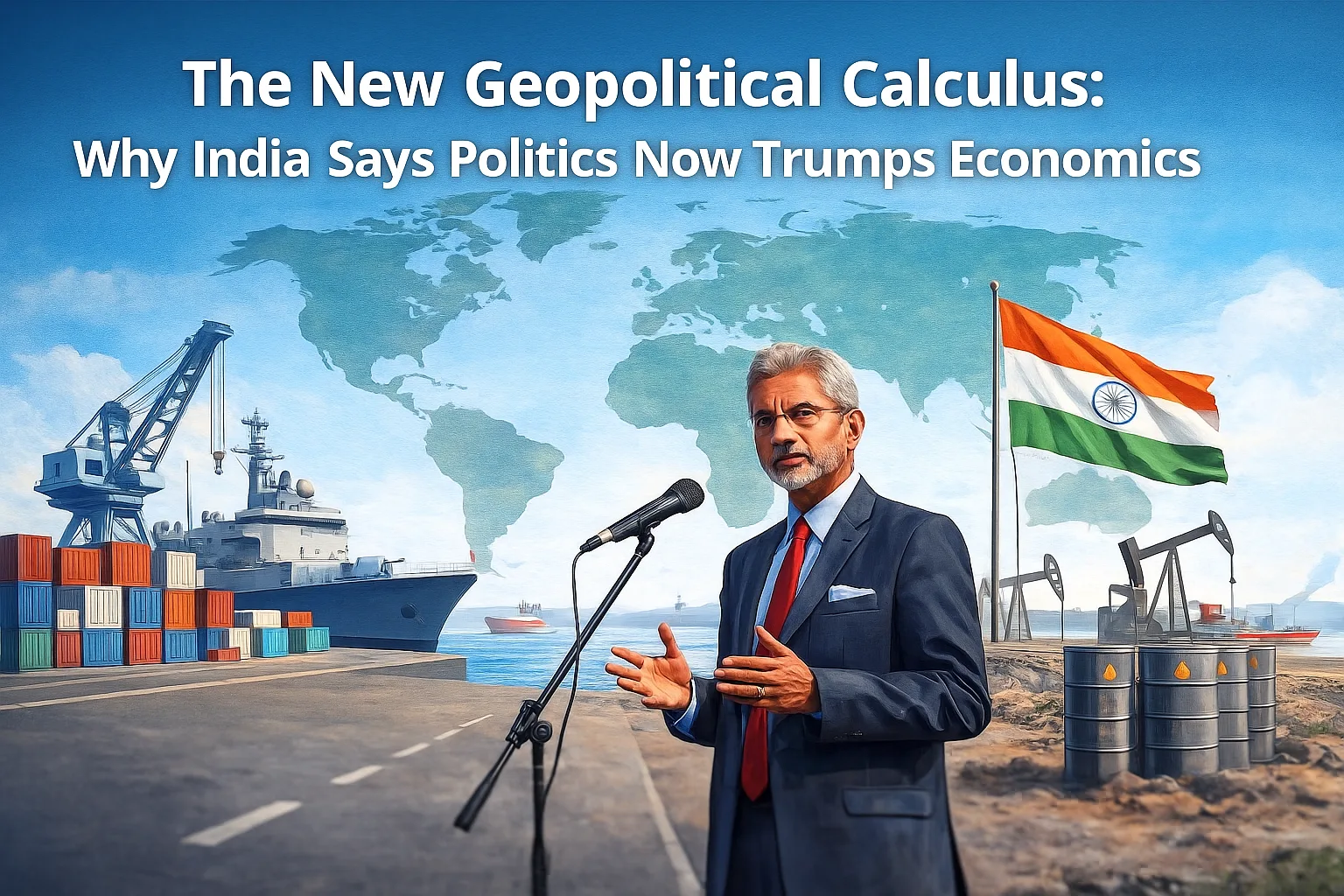 The New Geopolitical Calculus: Why India Says Politics Now Trumps Economics 