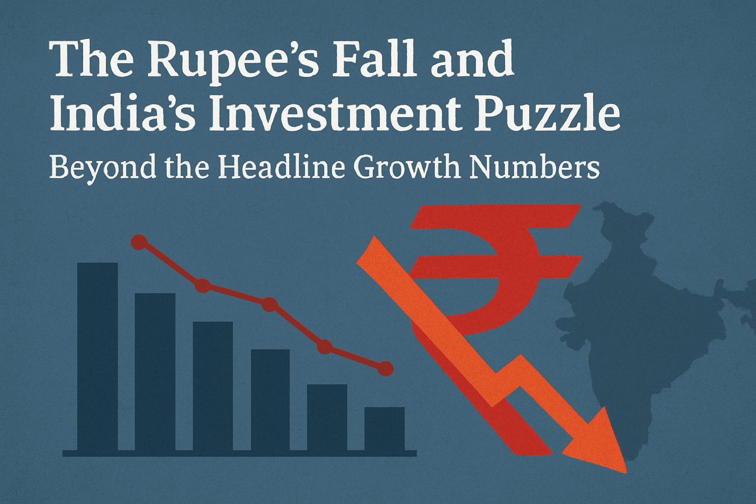 The Rupee’s Fall and India’s Investment Puzzle: Beyond the Headline Growth Numbers
