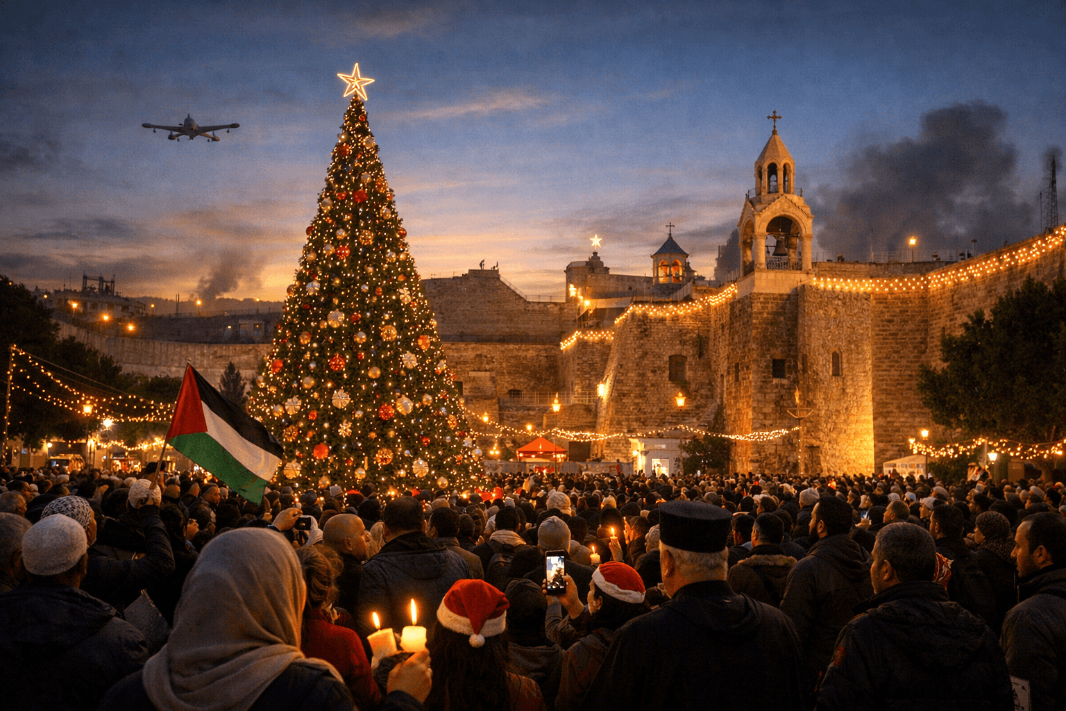 The Unheard Story: Palestinian Christians Navigate Occupation, War, and a Bittersweet Christmas 