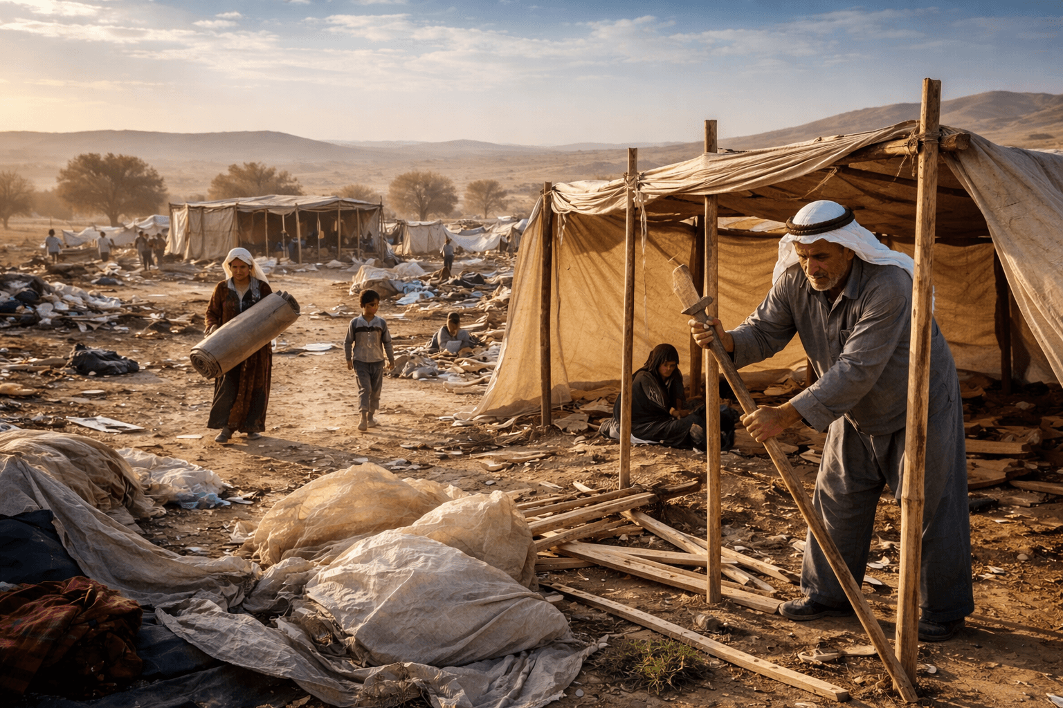 The Unyielding Earth: How a Palestinian Village Lives Through Its 244th Demolition 