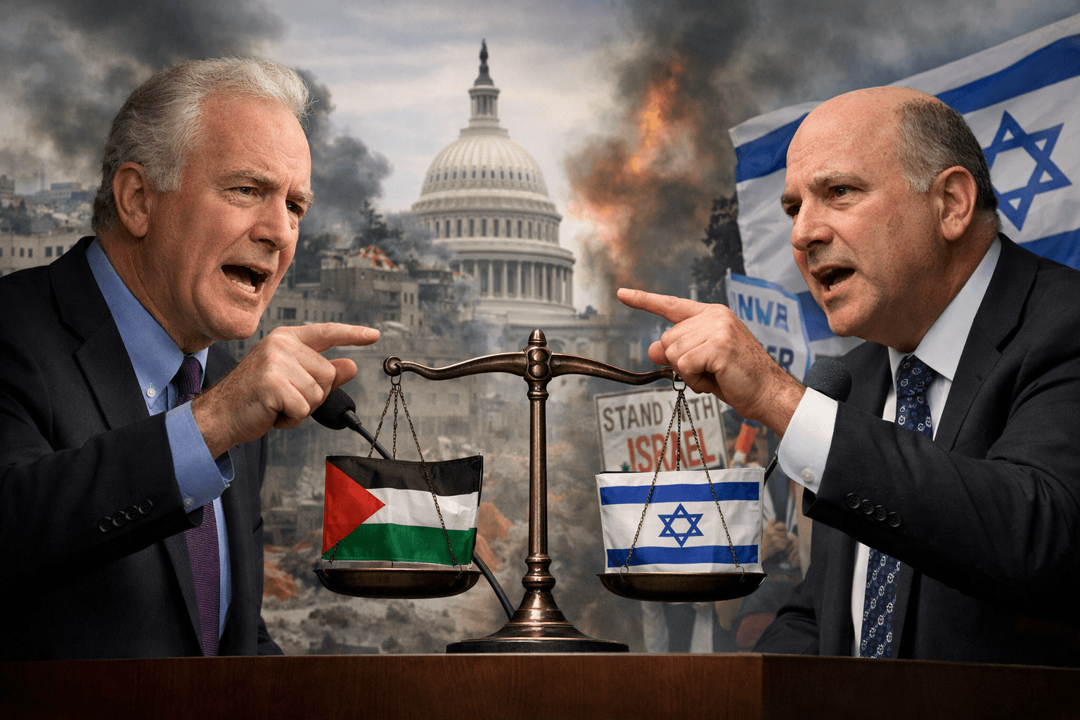 The Van Hollen Controversy: A Political Courage or a Constituency Betrayal? 