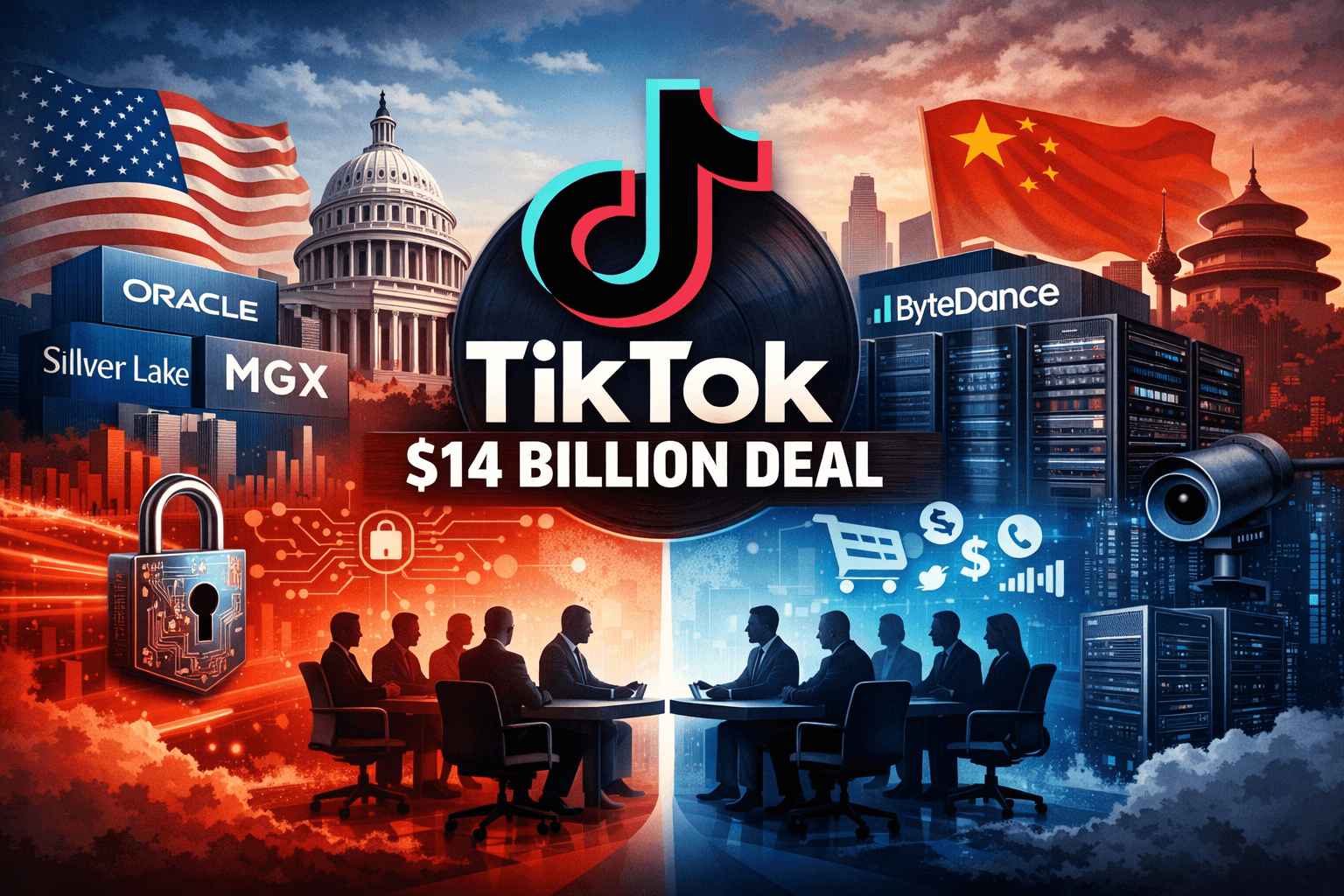 TikTok’s American Detour: A $14 Billion Deal That Redefines Tech, Politics, and Power 