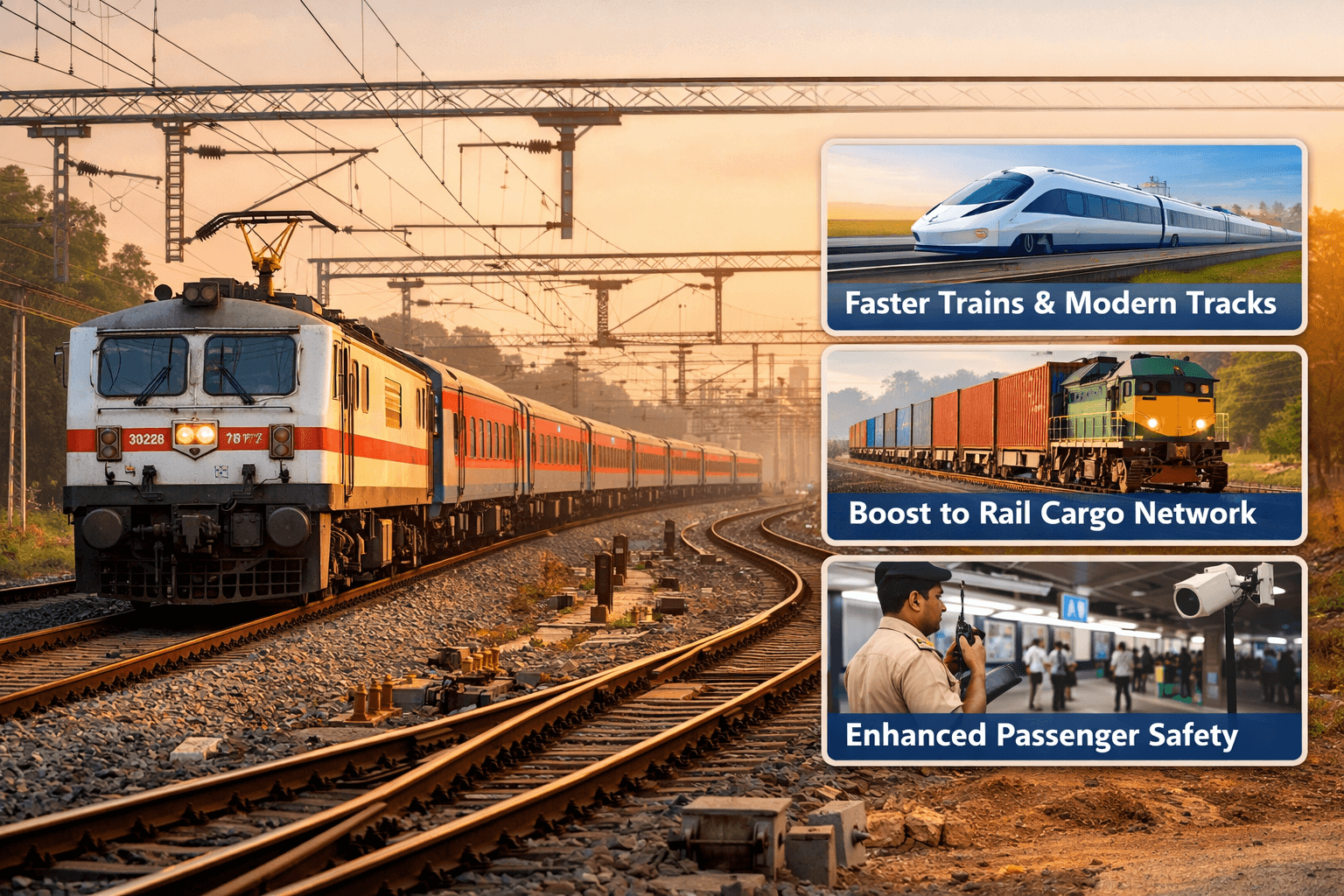 Track Record: How India's ₹1.3 Lakh Crore Rail Safety Push Could Fuel These Three Strategic Plays 