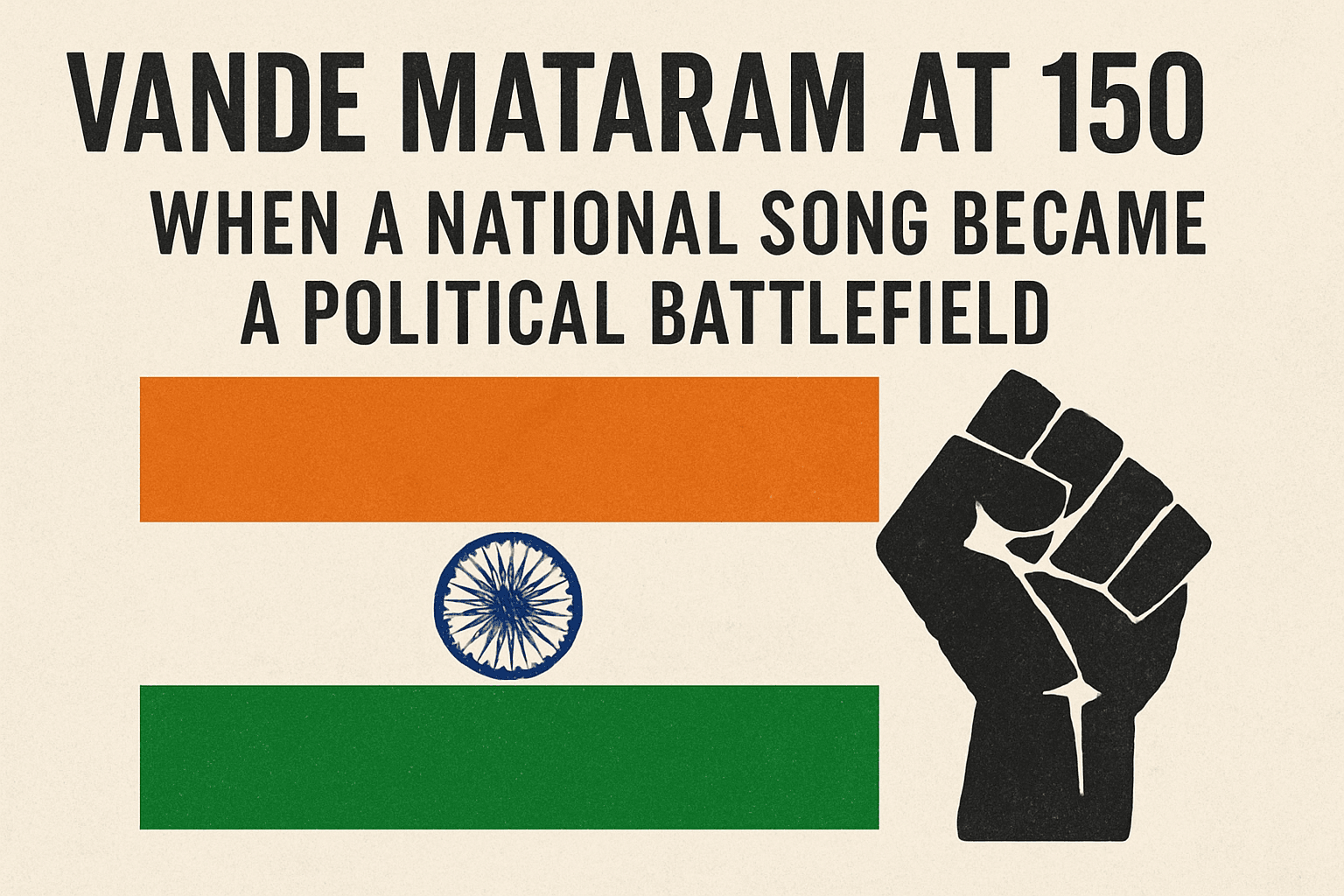 Vande Mataram at 150: When a National Song Became a Political Battlefield 