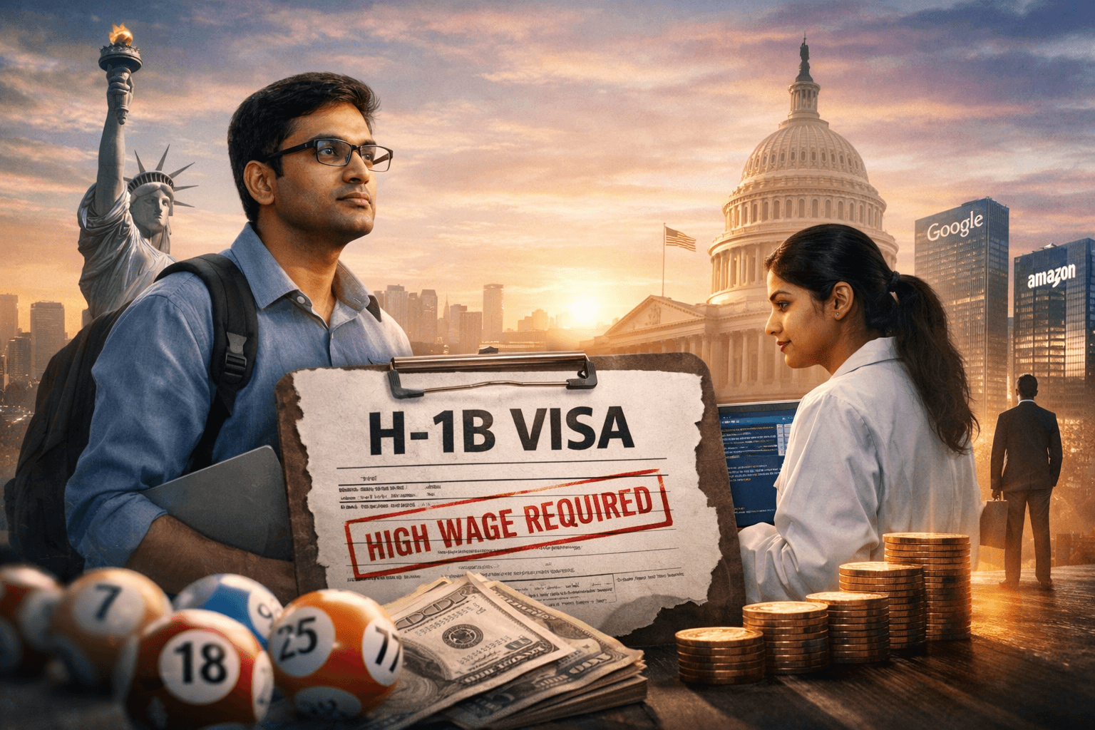 Wage Over Luck: How the H-1B Rule Shift Reshapes the American Dream for Indian Tech Professionals 