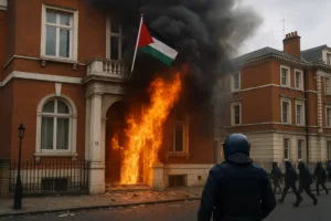 When Diplomacy Is Under Siege: The Unsettling Attack on London's Palestinian Embassy and the Rules That Bind Nations 1 When Diplomacy Is Under Siege: The Unsettling Attack on London's Palestinian Embassy and the Rules That Bind Nations