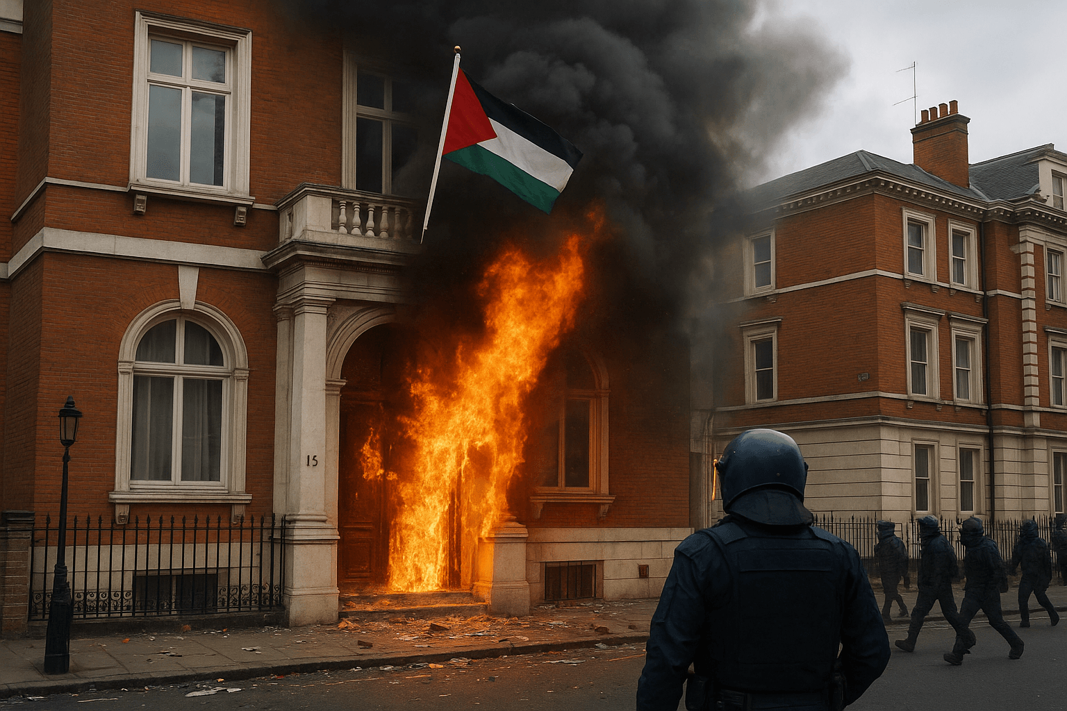 When Diplomacy Is Under Siege: The Unsettling Attack on London's Palestinian Embassy and the Rules That Bind Nations 