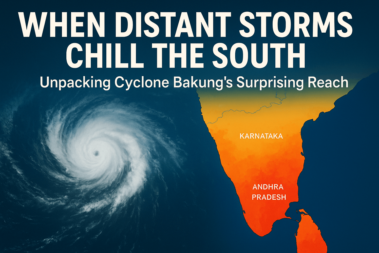 When Distant Storms Chill the South: Unpacking Cyclone Bakung’s Surprising Reach 