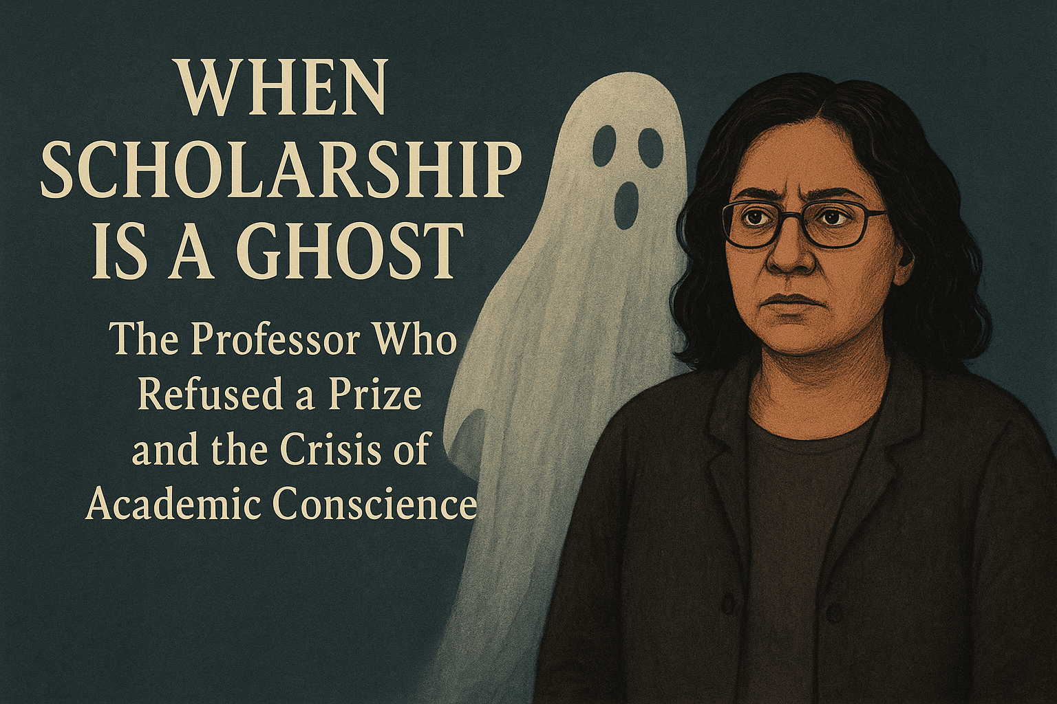 When Scholarship is a Ghost: The Professor Who Refused a Prize and the Crisis of Academic Conscience 