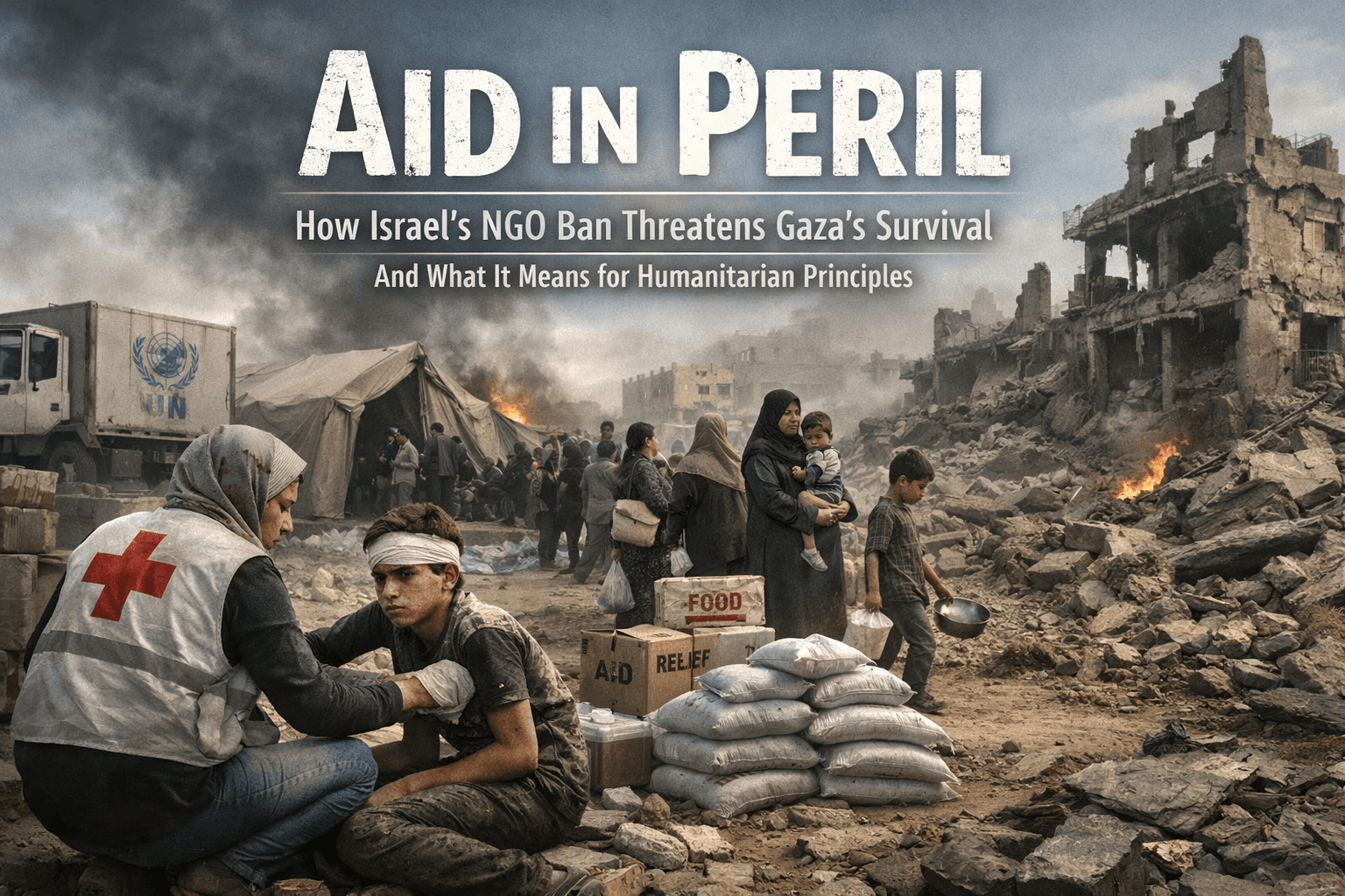 Aid in Peril: How Israel's NGO Ban Threatens Gaza's Survival and What It Means for Humanitarian Principles 