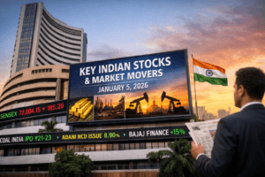 Analyzing Key Indian Stocks and Market Movers on January 5, 2026 