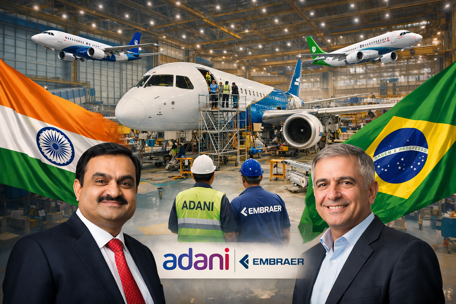 Beyond Assembly Lines: How Adani-Embraer Pact Could Reshape India’s Aviation Ambitions 