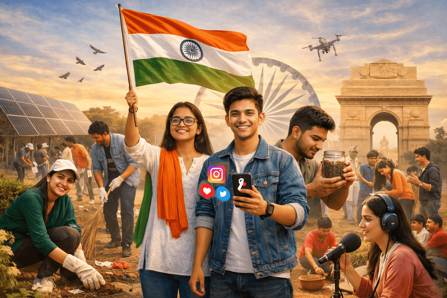 Beyond Hashtags & Hustle: How India’s Gen Z is Redefining Patriotism and Powering Nation-Building 
