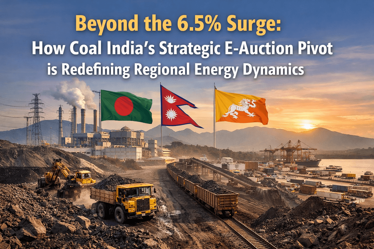 Beyond the 6.5% Surge: How Coal India's Strategic E-Auction Pivot is Redefining Regional Energy Dynamics 