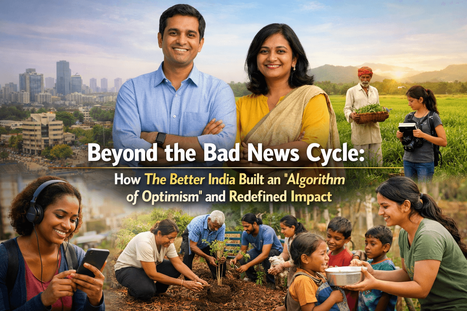 Beyond the Bad News Cycle: How The Better India Built an "Algorithm of Optimism" and Redefined Impact 