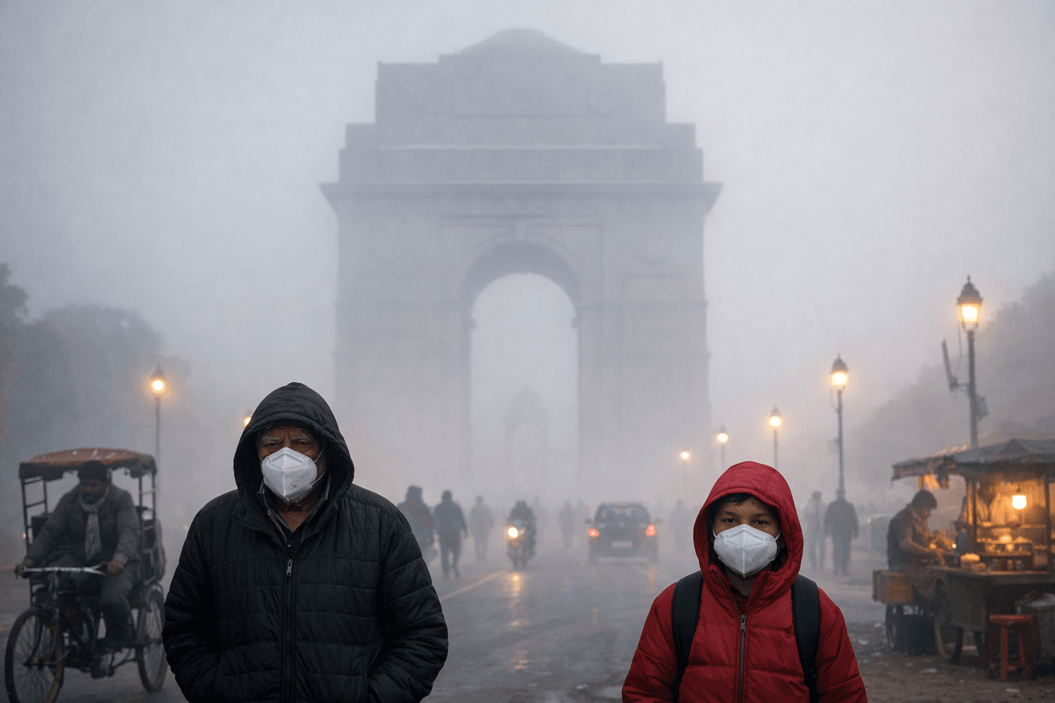 Beyond the Blanket: Unraveling Delhi's Winter Crucible of Fog, Filth, and Human Resilience 