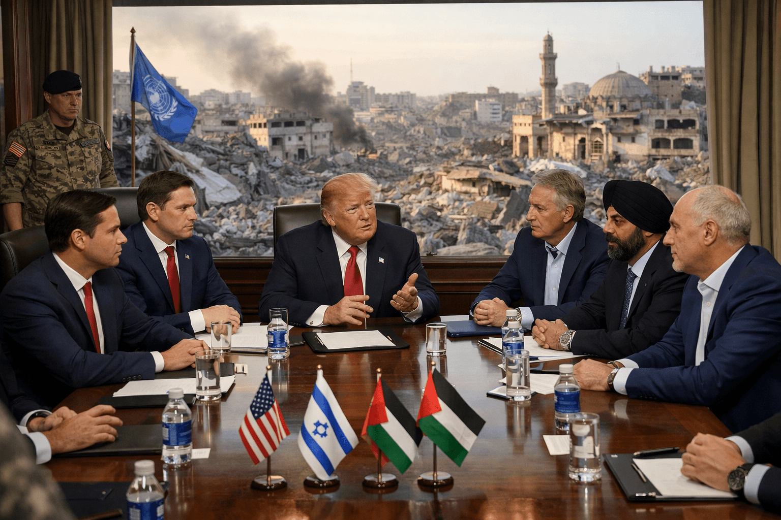 Beyond the Boardroom: Can a "Cabinet of Titans" Forge Peace in Gaza's Rubble? 