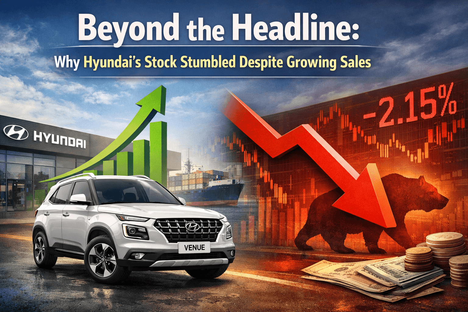 Beyond the Headline: Why Hyundai's Stock Stumbled Despite Growing Sales 